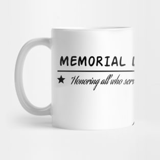 Memorial day Mug